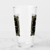 Verre Art Déco Mariage Best Man Gold Black Favor années  (Gauche)