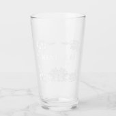 Verre Art nouveau personnalisé (Devant)