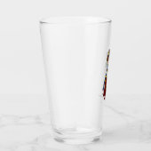 Verre Art populaire ukrainien de danseur (Droite)