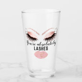 Verre Artiste de maquillage sur mesure Eyelash rose Kiss (Devant)
