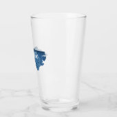 Verre Asheville Caroline du Nord Grain de bois (Gauche)