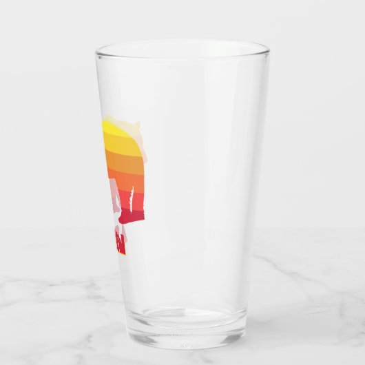 Verre Aspen Colorado Ours arc-en-ciel (Gauche)