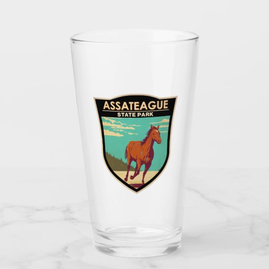 Verre Assateague State Park Maryland Badge (Devant)