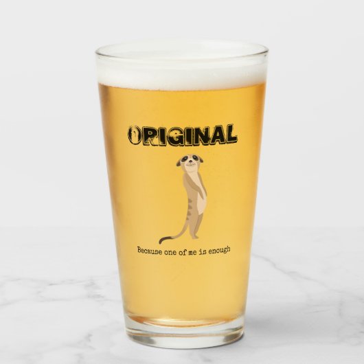 Verre Assez original (Devant (rempli))