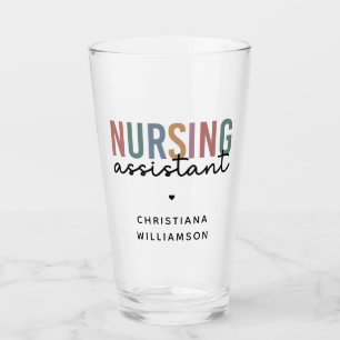Verre Assistant infirmier personnalisé