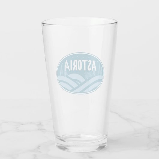 Verre Astoria Oregon Extérieur (Dos)