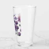 Verre Astrantia couleur lavande (Gauche)