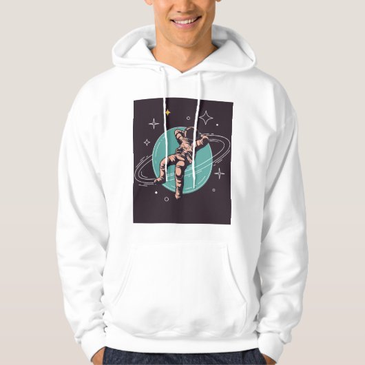 Verre astronaut hoodie (Voorkant)