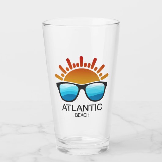 Verre Atlantic Beach North Carolina Lunettes de soleil (Devant)
