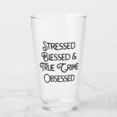 Verre Atteint d'un crime véritable et béni (Devant)