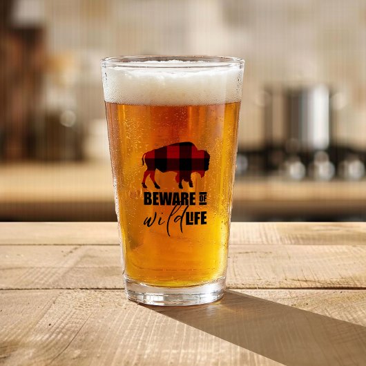 Verre Attention Faune Sauvage Plaid ID669