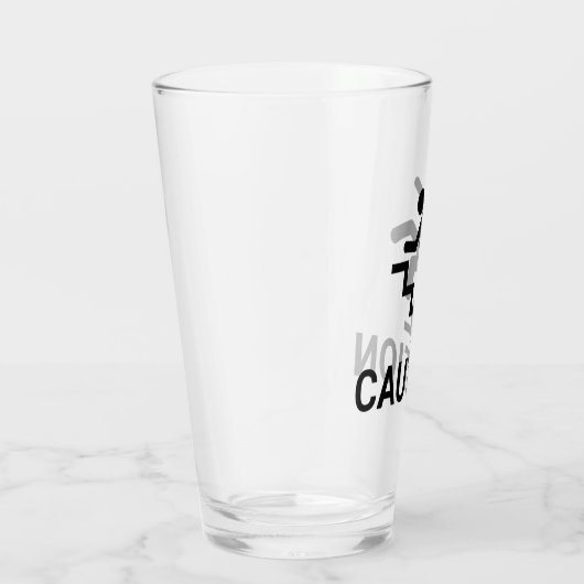 Verre Attention maladroite (Droite)