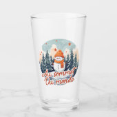 Verre Au sommet du monde (Devant)