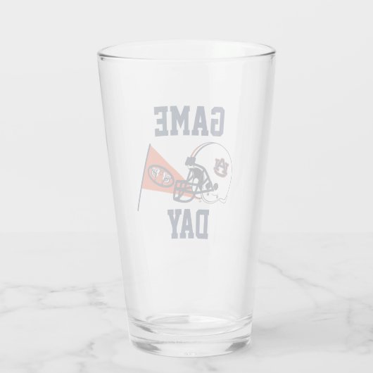 Verre Auburn University Jeu Day (Dos)