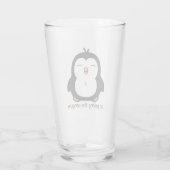 Verre Aucun pousser le pingouin (Dos)