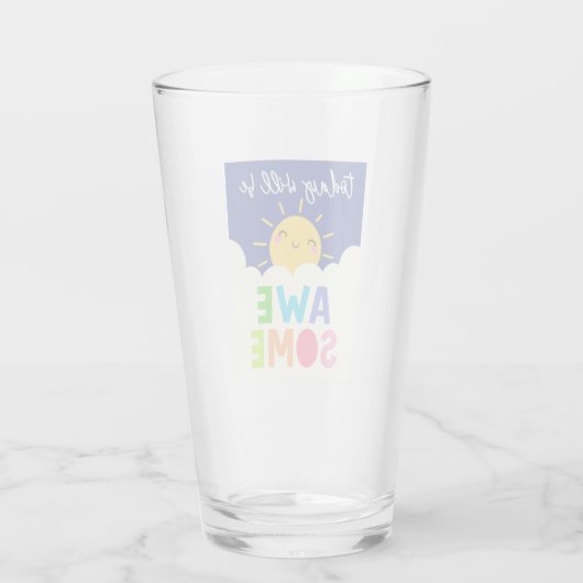 Verre Aujourd'Hui Sera Super (Dos)