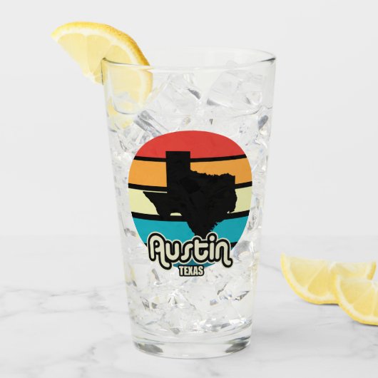 Verre Austin, Texas (Devant glace)
