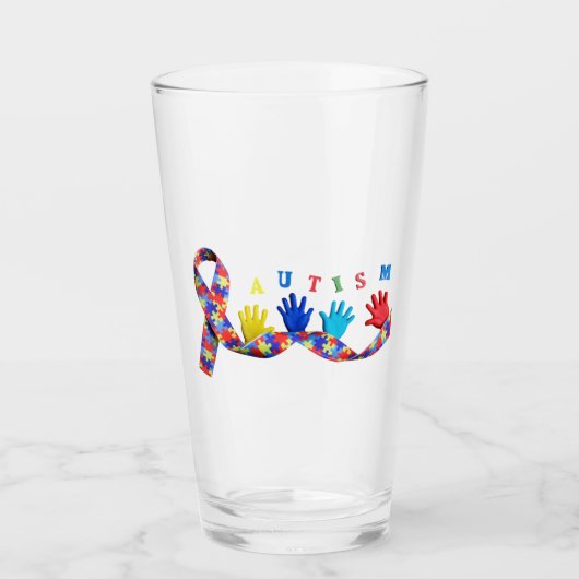Verre Autism (Devant)