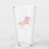 Verre Autocollant de cheval de feu (Dos)