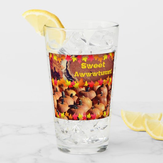 Verre Automne - Automne (Devant glace)