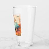 Verre Automne/Automne/feuille/coloré (Gauche)