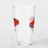 Verre Automobile classique rouge 1948 (Gauche)