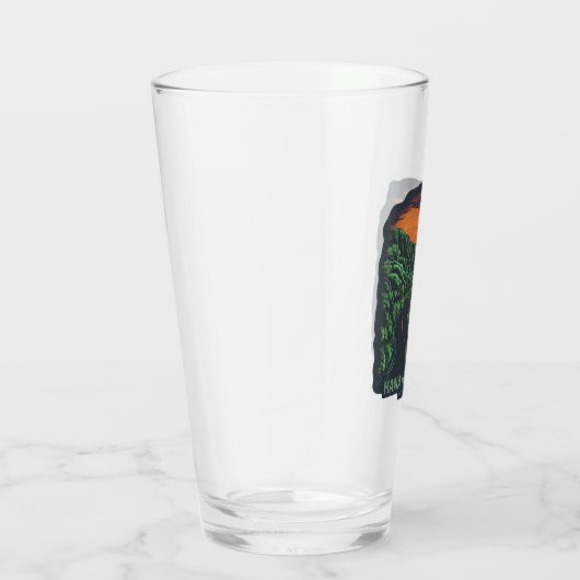 Verre Autoroute Hana Maui Hawaii Vista (Droite)