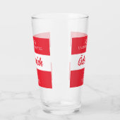 Verre Autriche Fête de l'Indépendance drapeau national a (Gauche)