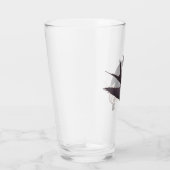 Verre Avaler Queue Hawk avec Serpent Vintage Audubon (Droite)