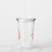 Verre avec Initiale et Prénom personnalisable! - D (Gauche)