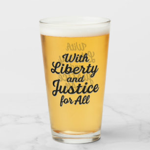 Verre Avec la Liberté et la Justice pour Tous Protestati