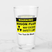 Verre Avertissement : Flux de Bogon (Dos)