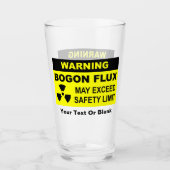 Verre Avertissement : Flux de Bogon (Devant)