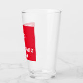 Verre avertissement les filles boivent encore (Gauche)