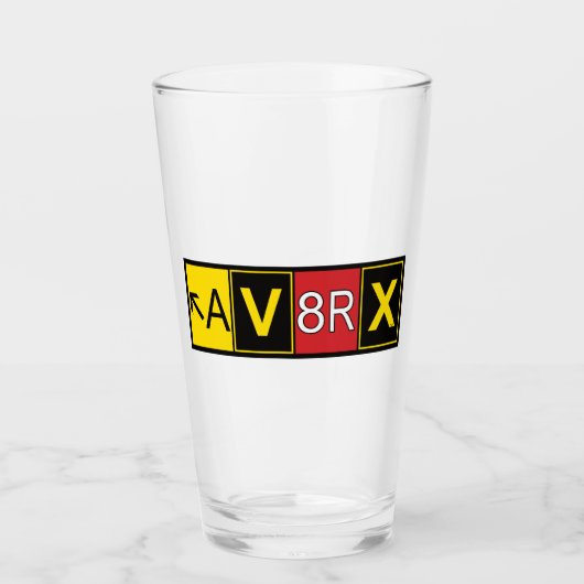 Verre Aviatrix - AV8RX - (Devant)