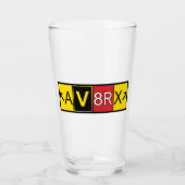 Verre Aviatrix - AV8RX - (Devant)
