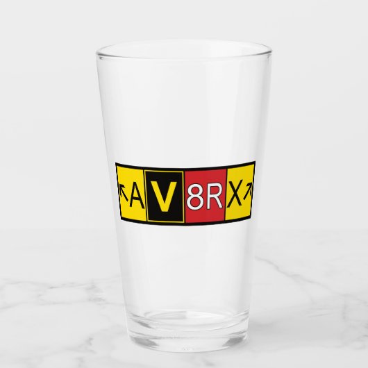 Verre Aviatrix - AV8RX - (Devant)