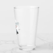 Verre Avion militaire de dessin (Gauche)