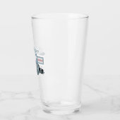Verre Avion militaire de dessin (Gauche)