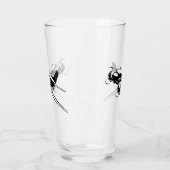 Verre Avion rétro de dessin (Gauche)