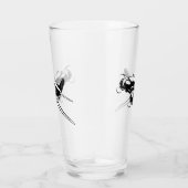 Verre Avion rétro de dessin (Droite)