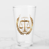 Verre Avocat à Law Gold (Devant)