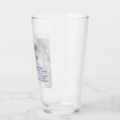 Verre Avril Birthstone Diamond design (Gauche)