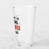 Verre Awesome pompier Funny pompier (Gauche)