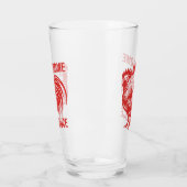 Verre Awesome Rooster de sauce drôle (Gauche)