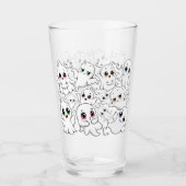 Verre Baby Ghosts Éffrayant mignon Halloween humeur (Devant)