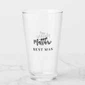 Verre Bachelor Best Man (Devant)