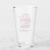Verre Bachelorette Mariage Tropical Beach Trip (Dos)