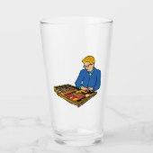 Verre Backgammon (Devant)