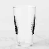 Verre Bad Kitty Chat Police Arrestation Photo Drôle Bièr (Gauche)